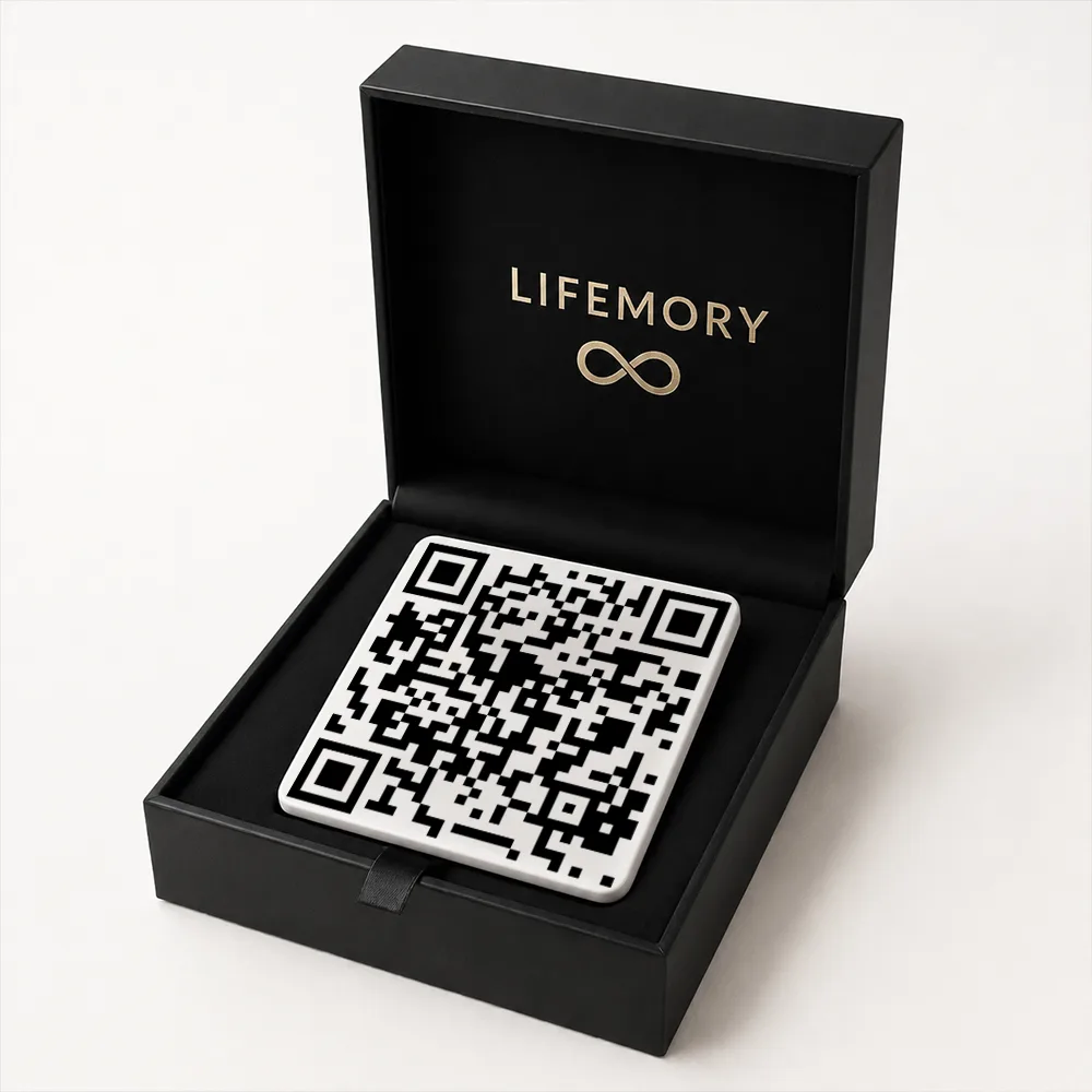 QR Code Plaque + Digital Memorial